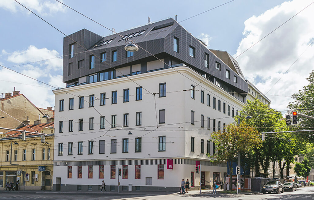 ETICS Facade at Favorite Spring, Wien, Austria, by Ulreich Bauträger (Image Courtesy of Ulreich Bauträger)